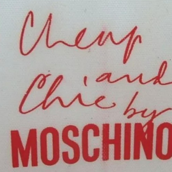 AUTHENTIC MOSCHINO BOSTON BAG CANVAS/LEATHER - Picture 10 of 12